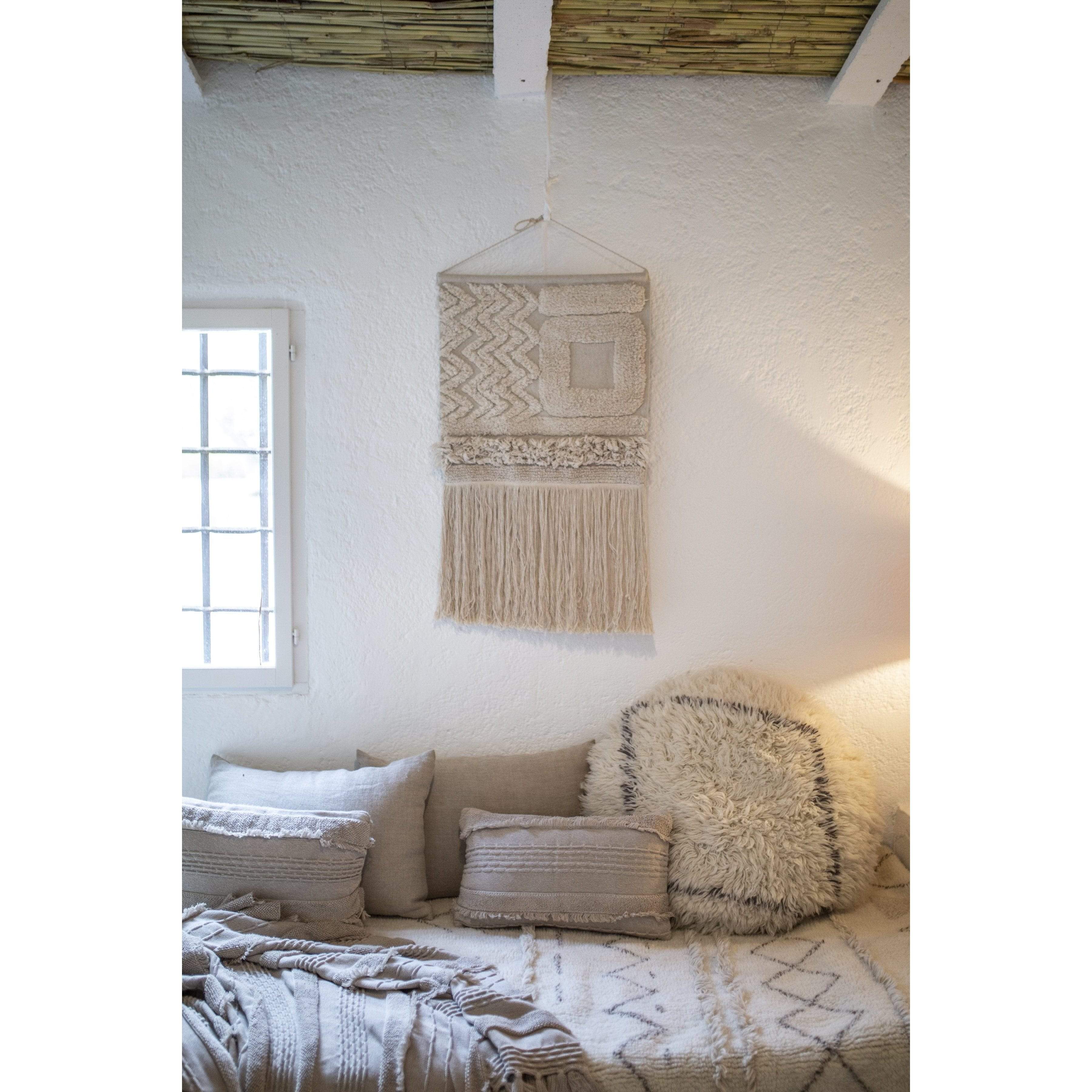 Berber Soul Wool Washable Pouffe、mySite、gigharbornorthrealestate