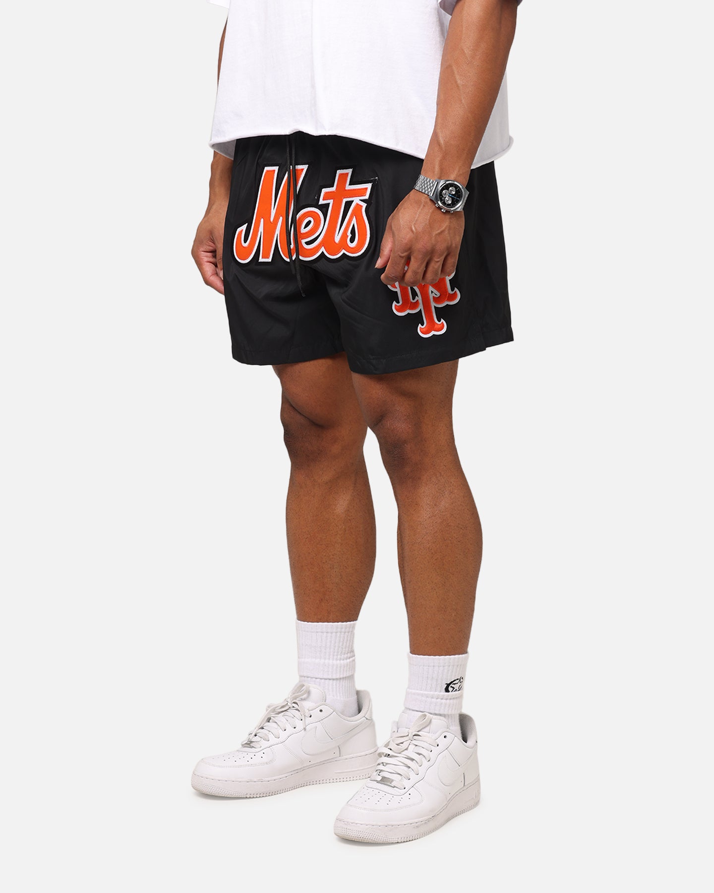 Pro Standard New York Mets Classic Woven Shorts Black、mySite、zt4zffjzw