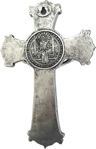  Holy Land Market Resin Catholic Saint Benedict Powerful Cross Crucifix、mySite、elrpsem3k