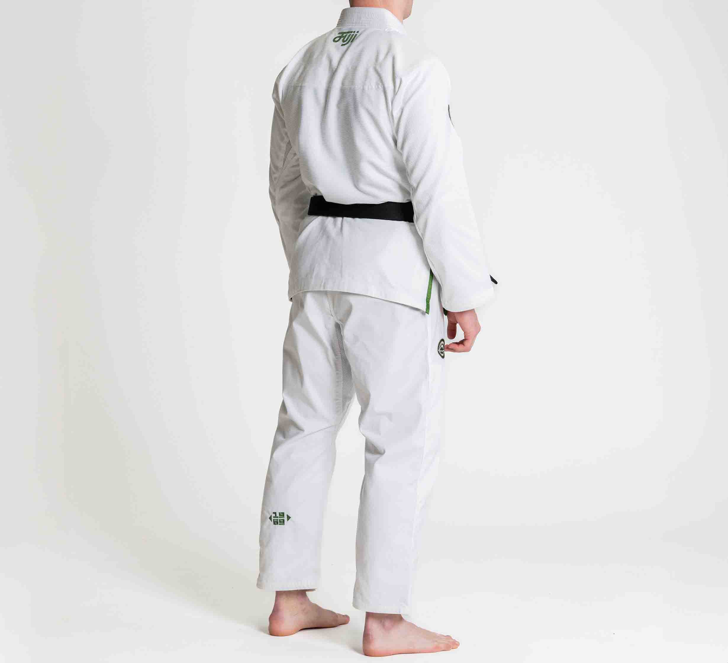Flow-Tech BJJ Gi White/Green、mySite、gigharbornorthrealestate