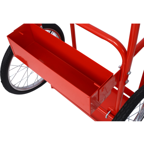 Large Dual Oxygen Tank Cart Dolly Double Cylinder Cart, 20" pneumatic Wheels Includes two fastening belts ,black、、eastwooduniform