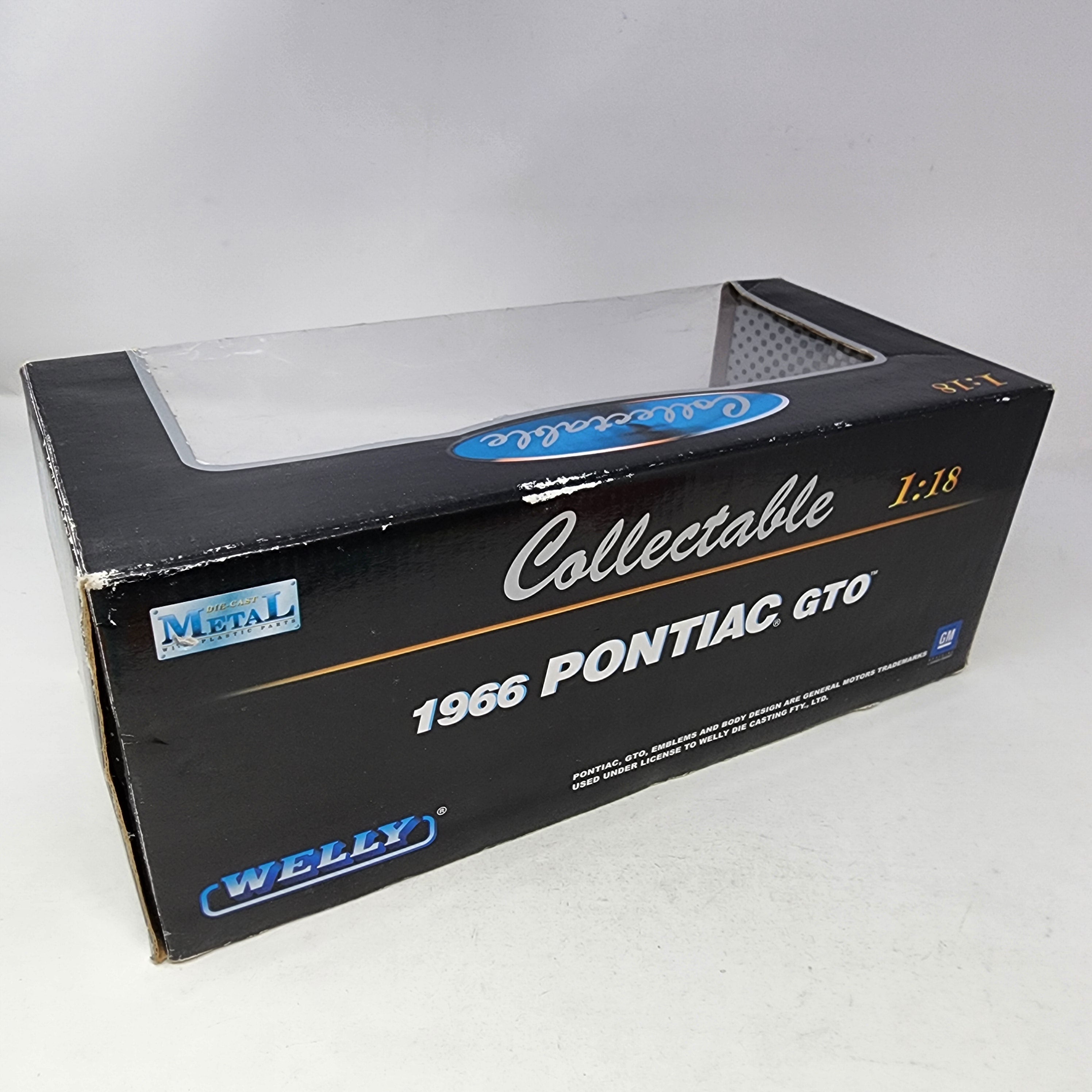 1966 Pontiac GTO * Welly Collectibles 1/18 Scale、mySite、hgirdovlk