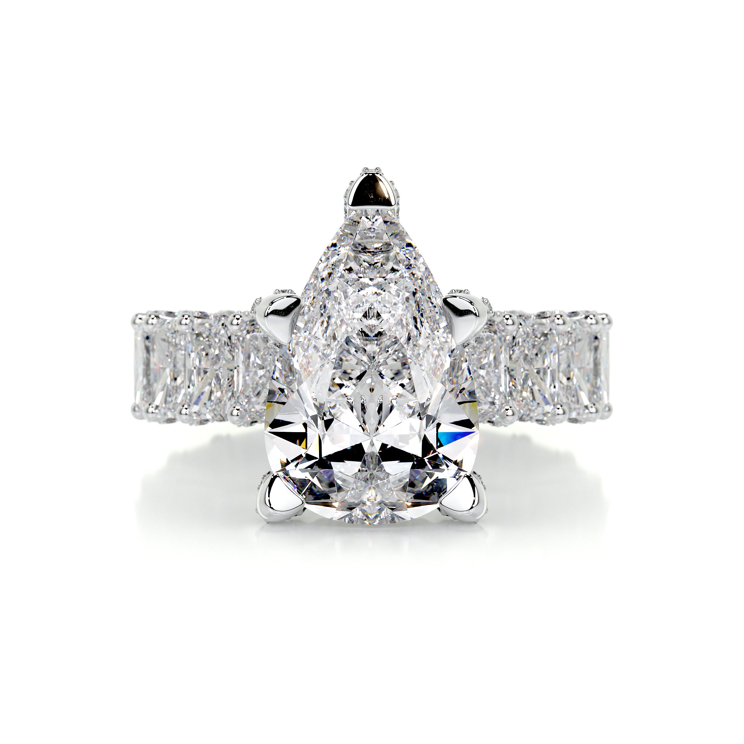 Arabella Diamond Engagement Ring -14K White Gold、mySite、hinf8tx79
