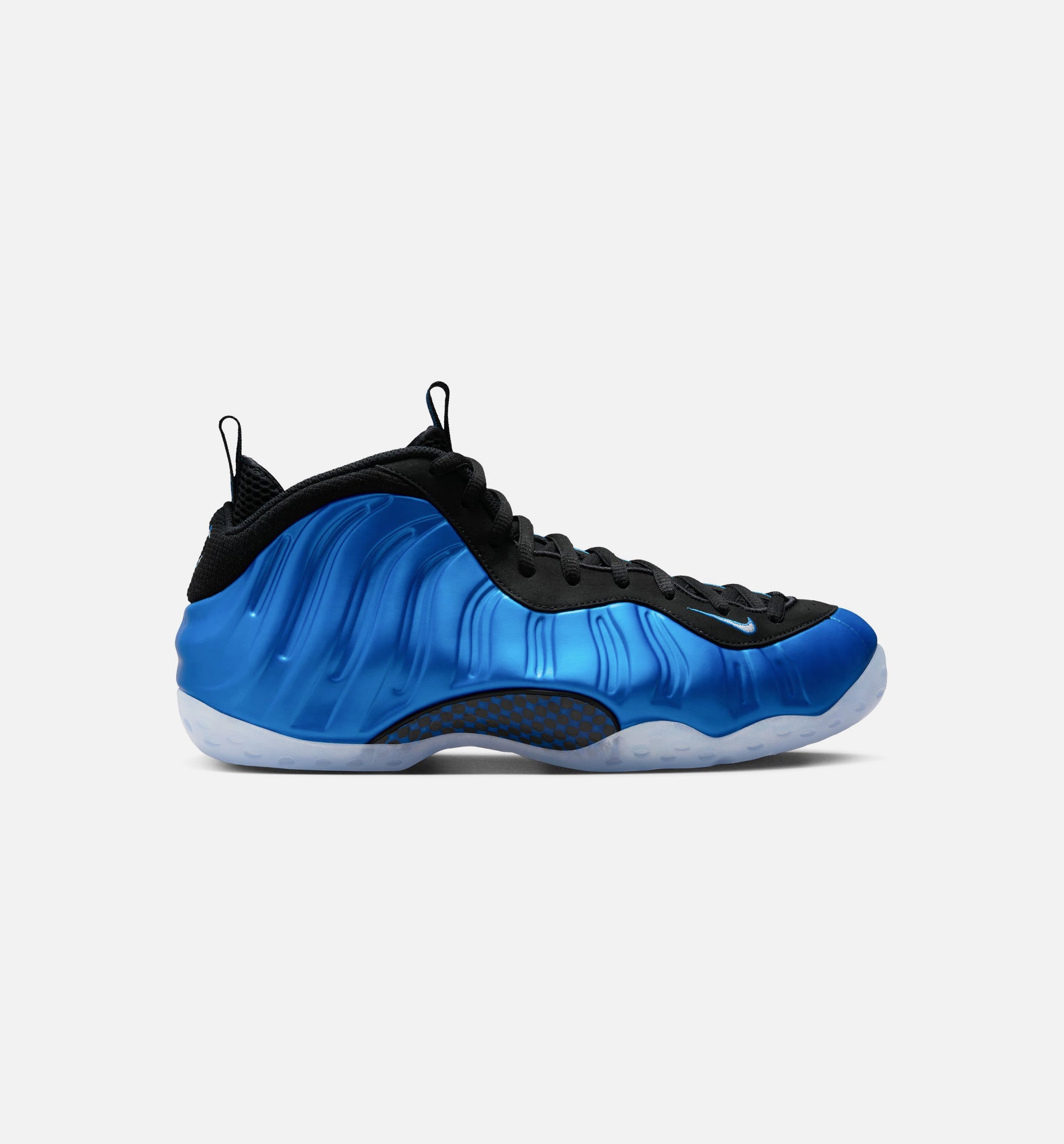 Air Foamposite International Blue Mens Lifestyle Shoe - Neon Royal/White/Black/Clear Free Shipping、mySite、dreamappss