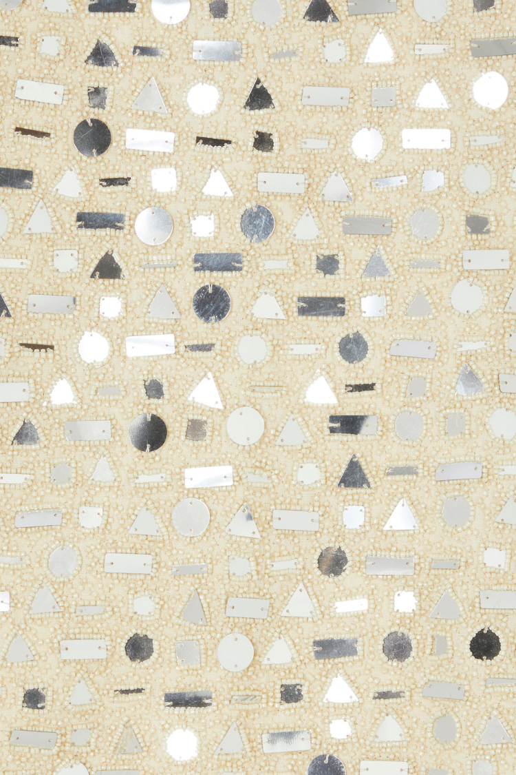 Cream Beaded Mirror Skirt、mySite、solidvoid