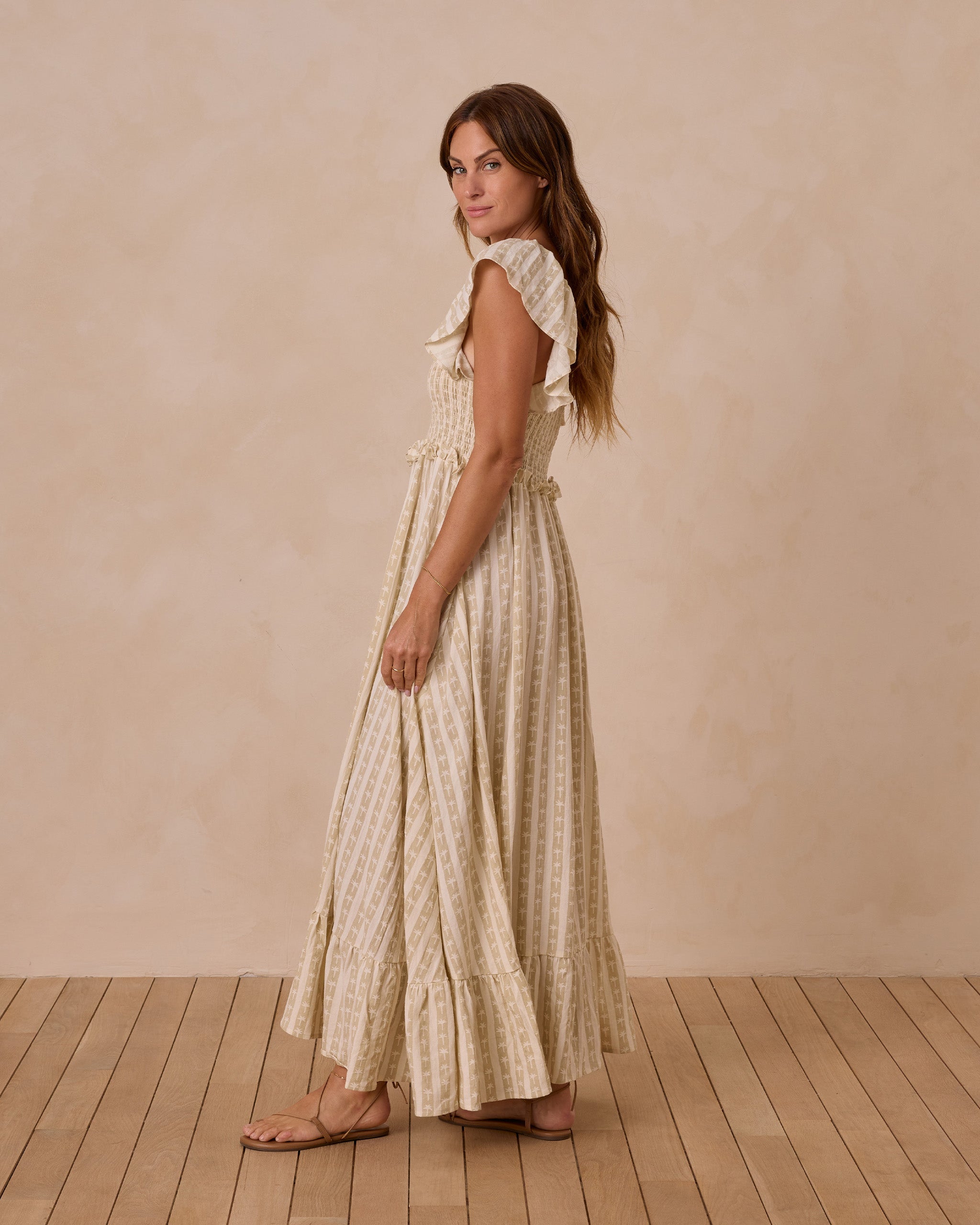  Francesca Dress | Palm Stripe、mySite、layawaytickets