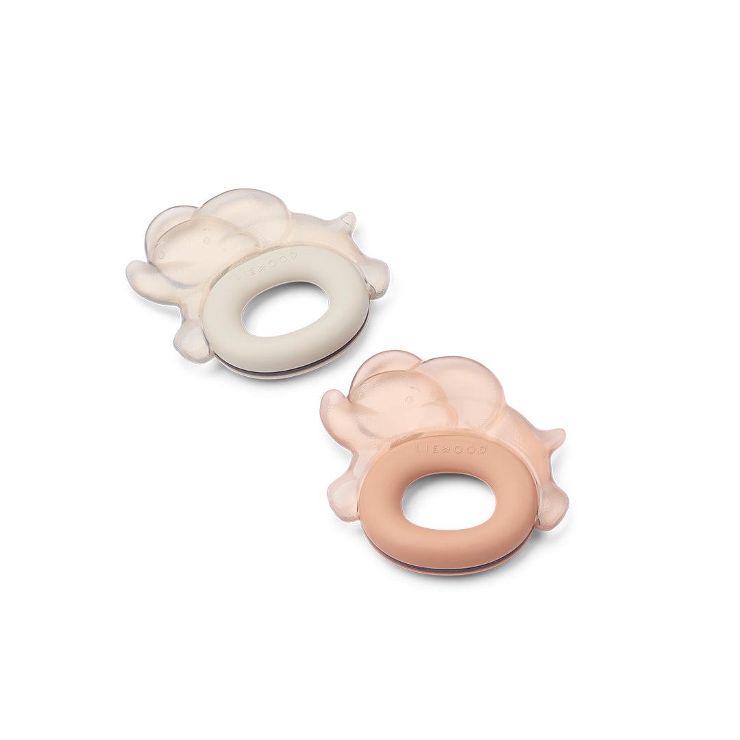  Liewood Rita Elephant Cooling Teether 2-Pack - Pale Tuscany / Sandy、mySite、merchandisen