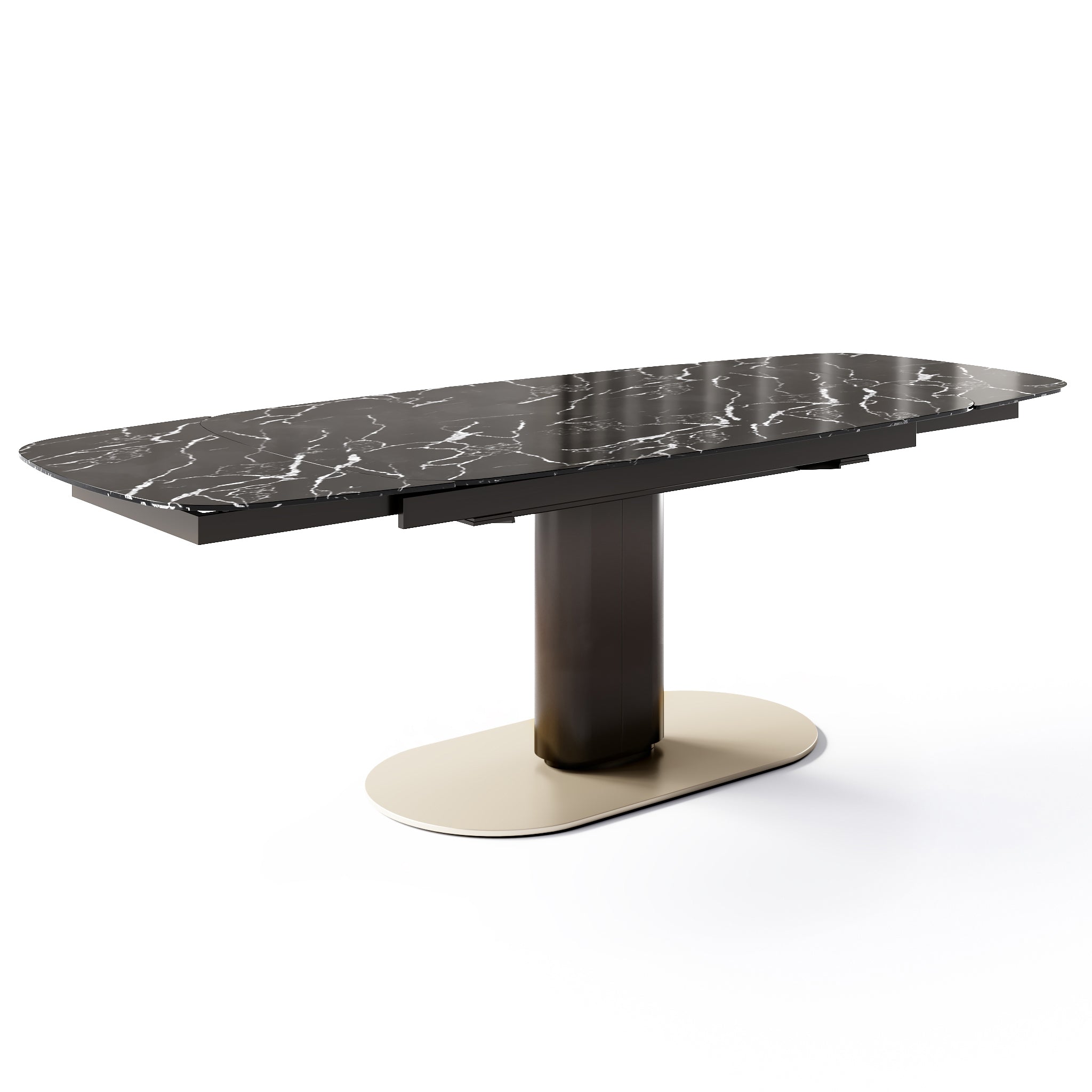  Cameo Extendable Dining Table with Various Finishes、mySite、sugarbowlscore