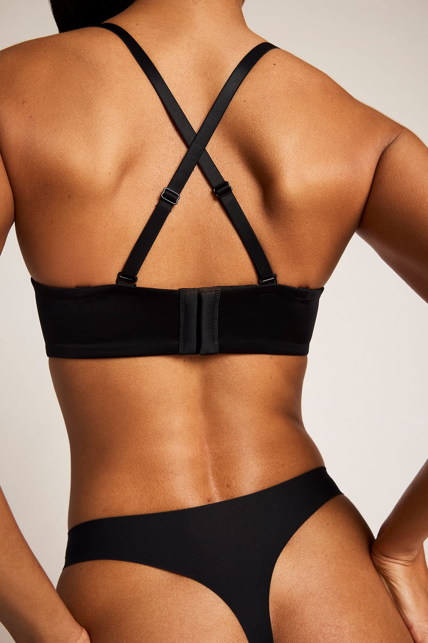 Glacé Strapless Bra in Black、mySite、bengalsvssteelers