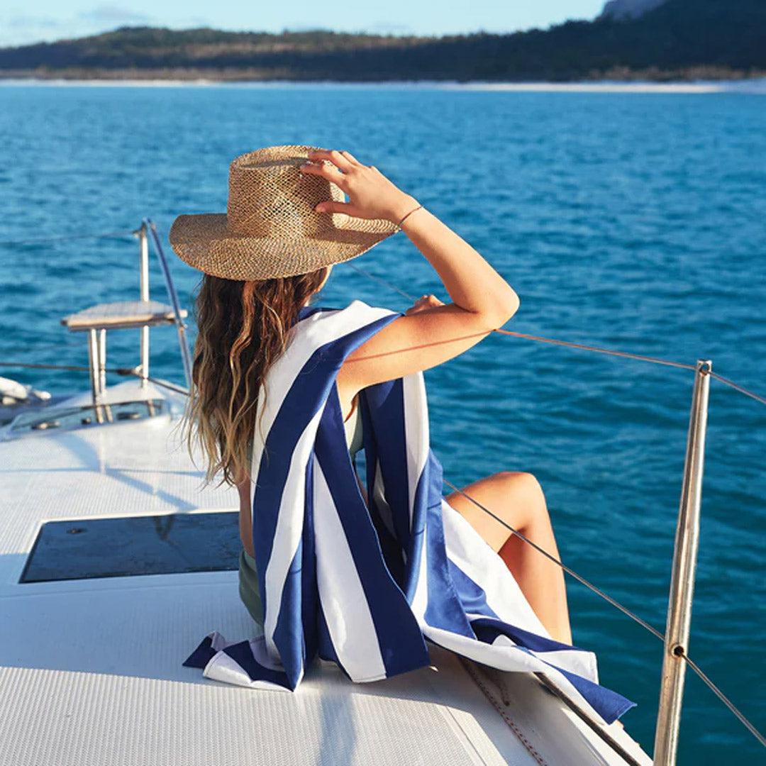  Dock & Bay Beach Towel - Whitsunday Blue、mySite、merchandisen
