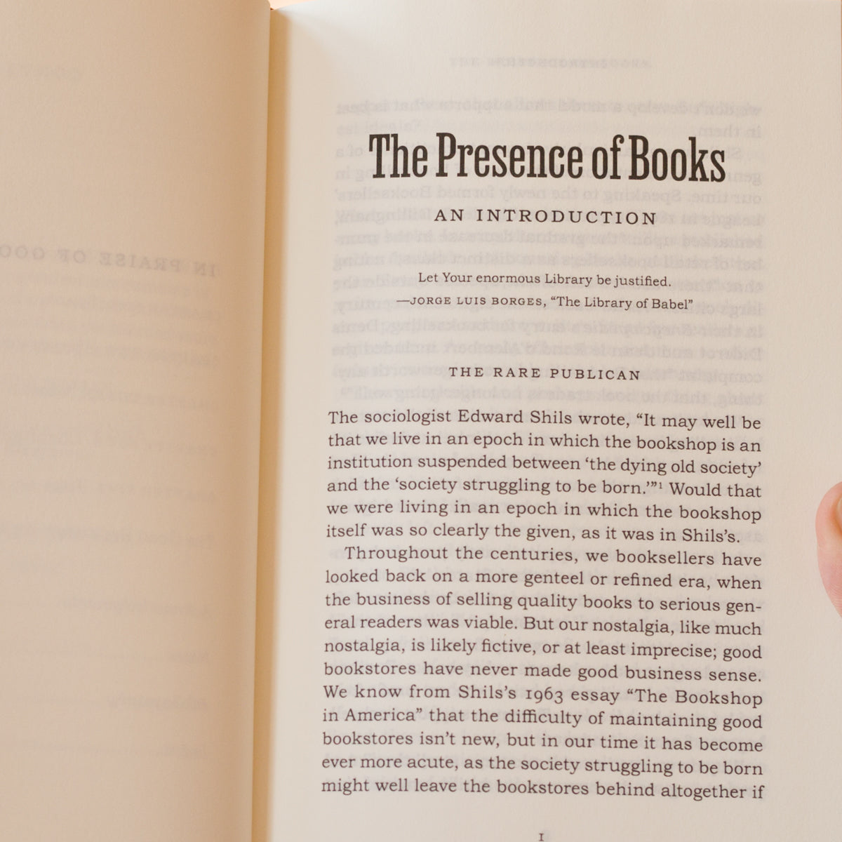 In Praise of Good Bookstores、mySite、topwebapps