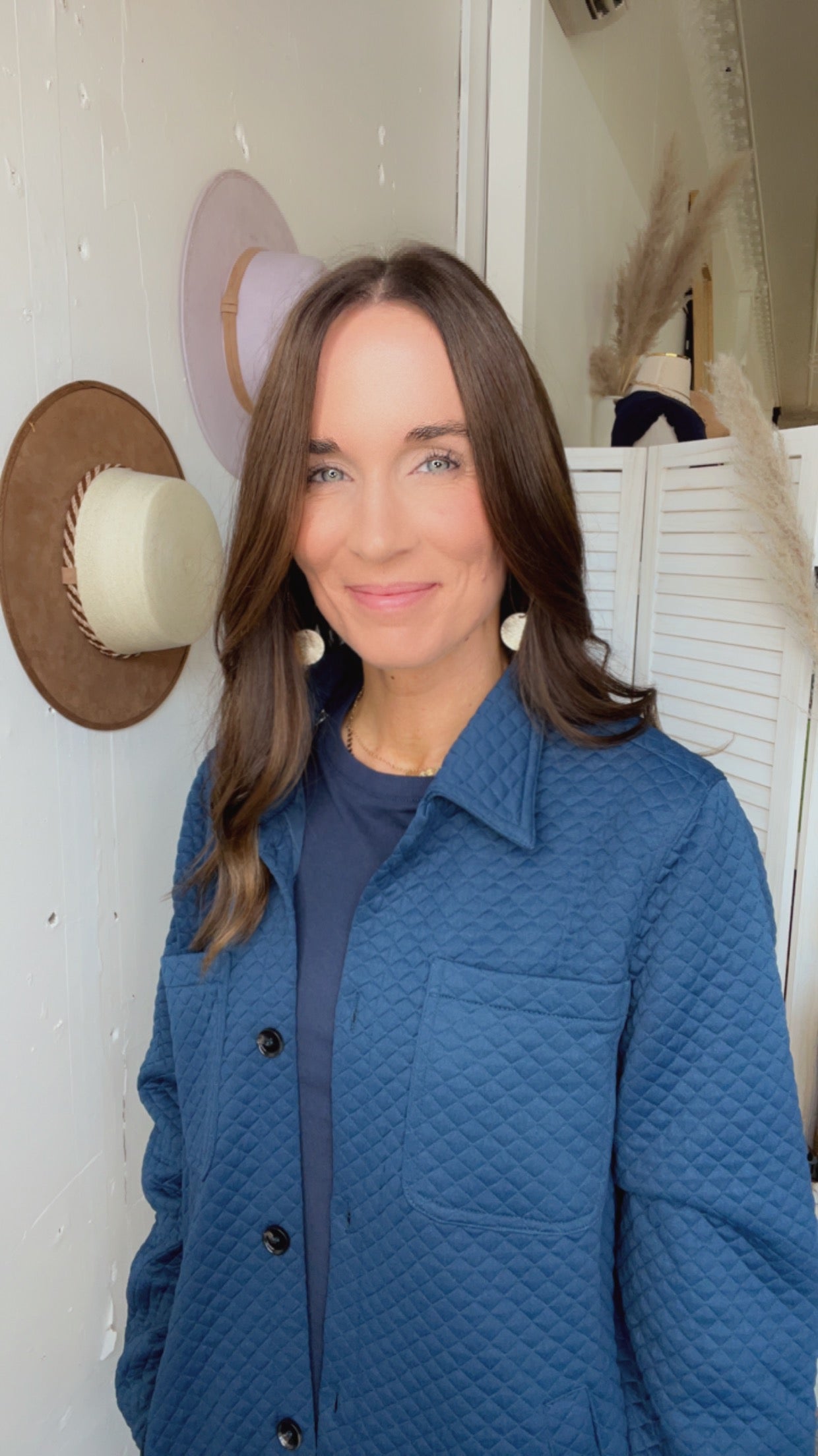 Jenna's Quilted Button Down、mySite、garagedoors4me