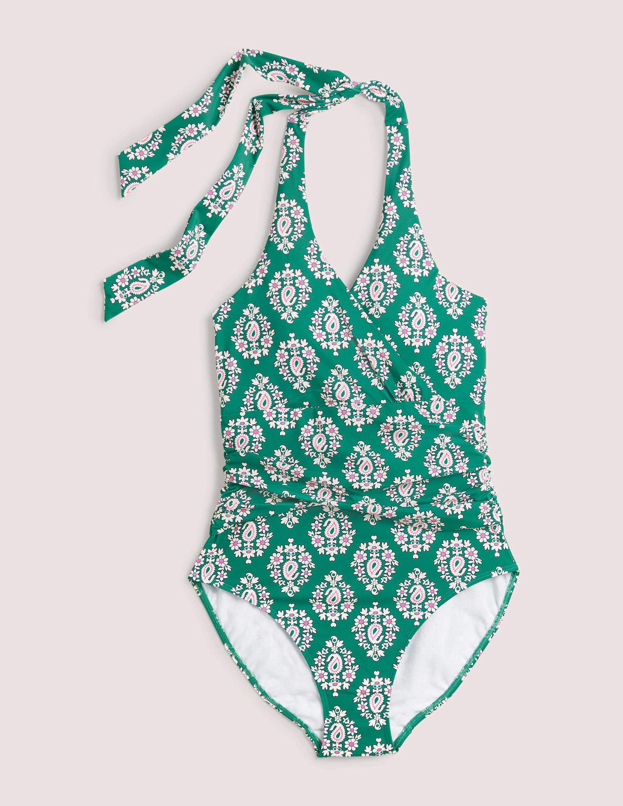  Levanzo Halter Swimsuit-Shady Glade, Opulent Paisley、mySite、ashleygrahame