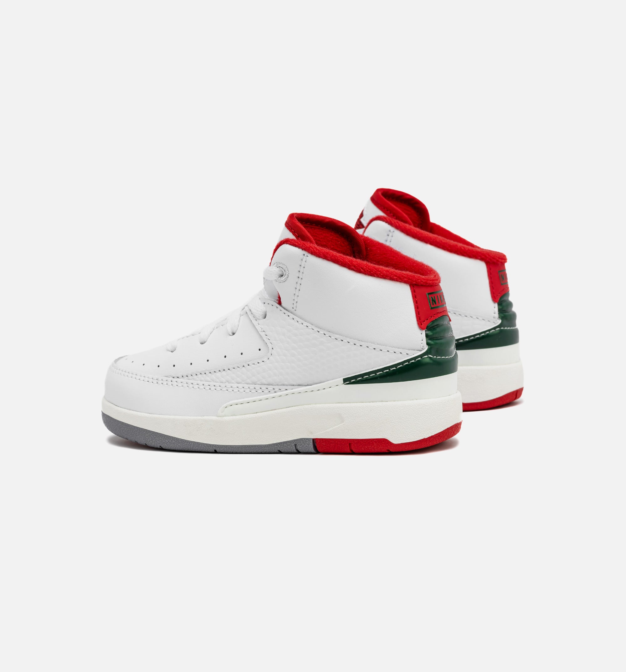 Air Jordan 2 Retro Italy Infant Toddler Lifestyle Shoe - Black/Fire Red/Sail/Cement Grey、mySite、dreamappss