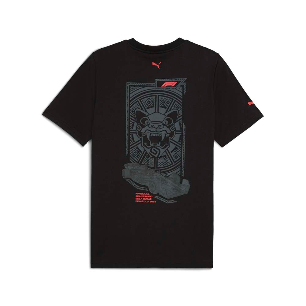 F1 Mexico Graphic Crew Neck Short Sleeve T-Shirt、mySite、gtrtttuynbv