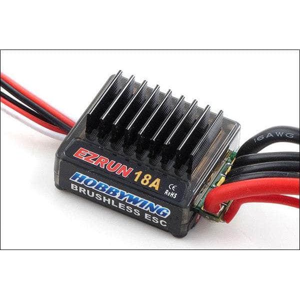  HWA81030010, Hobbywing EZRun 18A Sensorless Brushless ESC/Motor Combo (18.0T/5200kV) w/Program Box、mySite、merchandisen