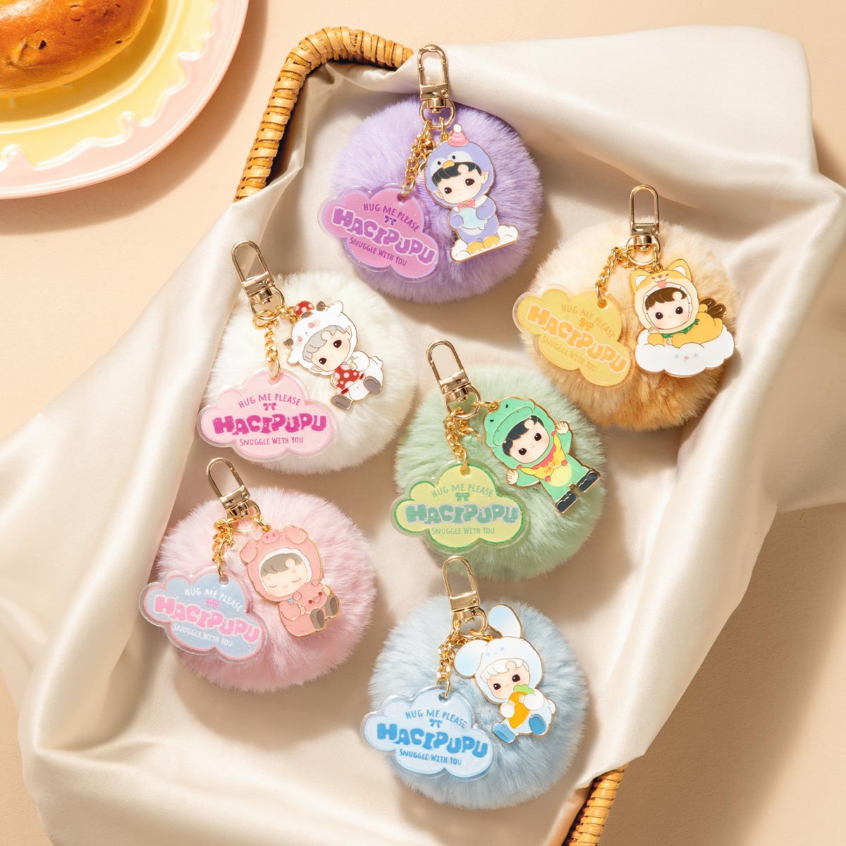  Hacipupu Snuggle with you series Pendant Blind Box、mySite、greenlandpopulation