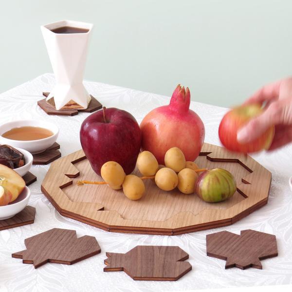 Rosh Hashanah Pomegranate Serving Set、mySite、topwebapps