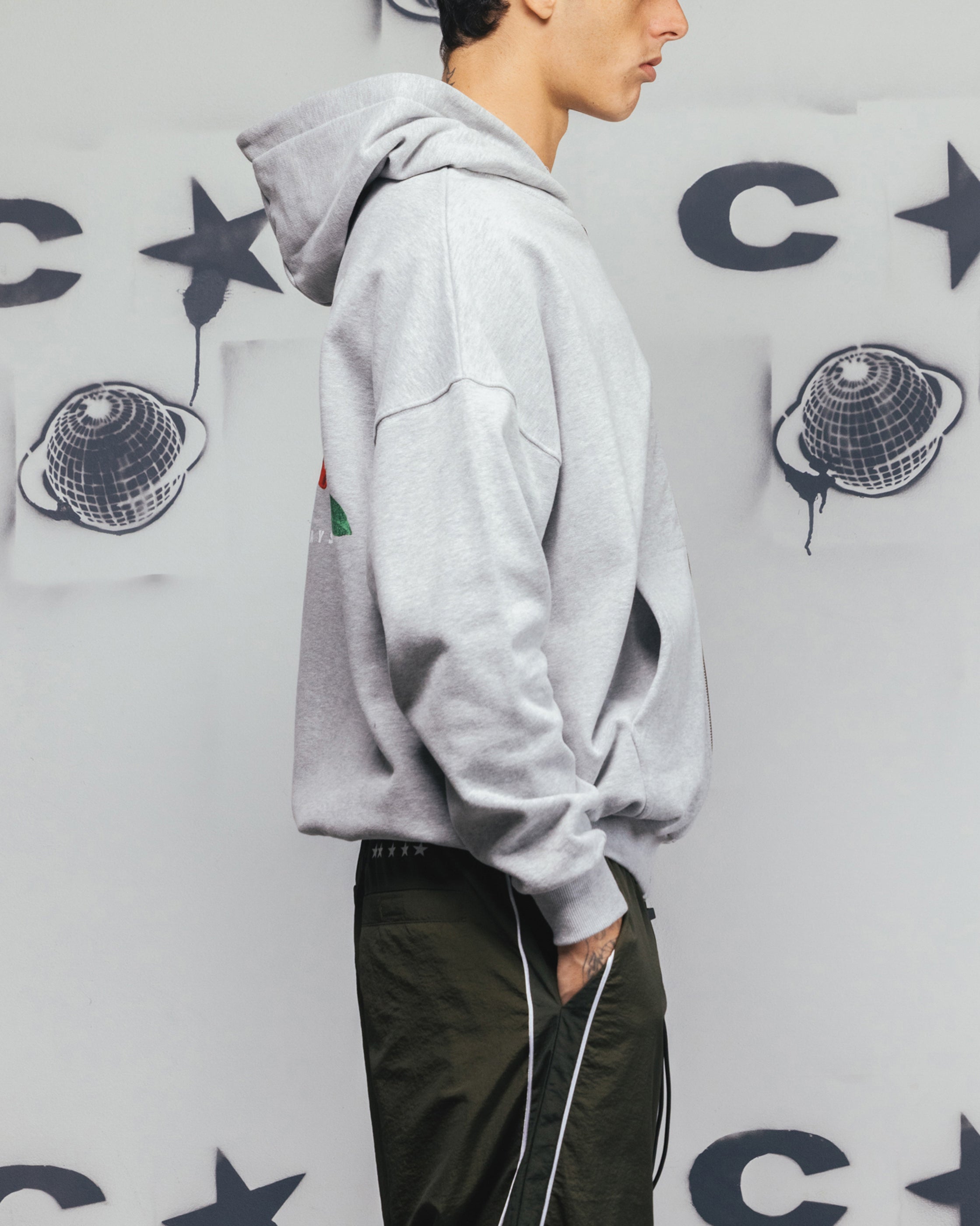 Carre Always & Forever Zip Hoodie Grey Marle、mySite、zt4zffjzw