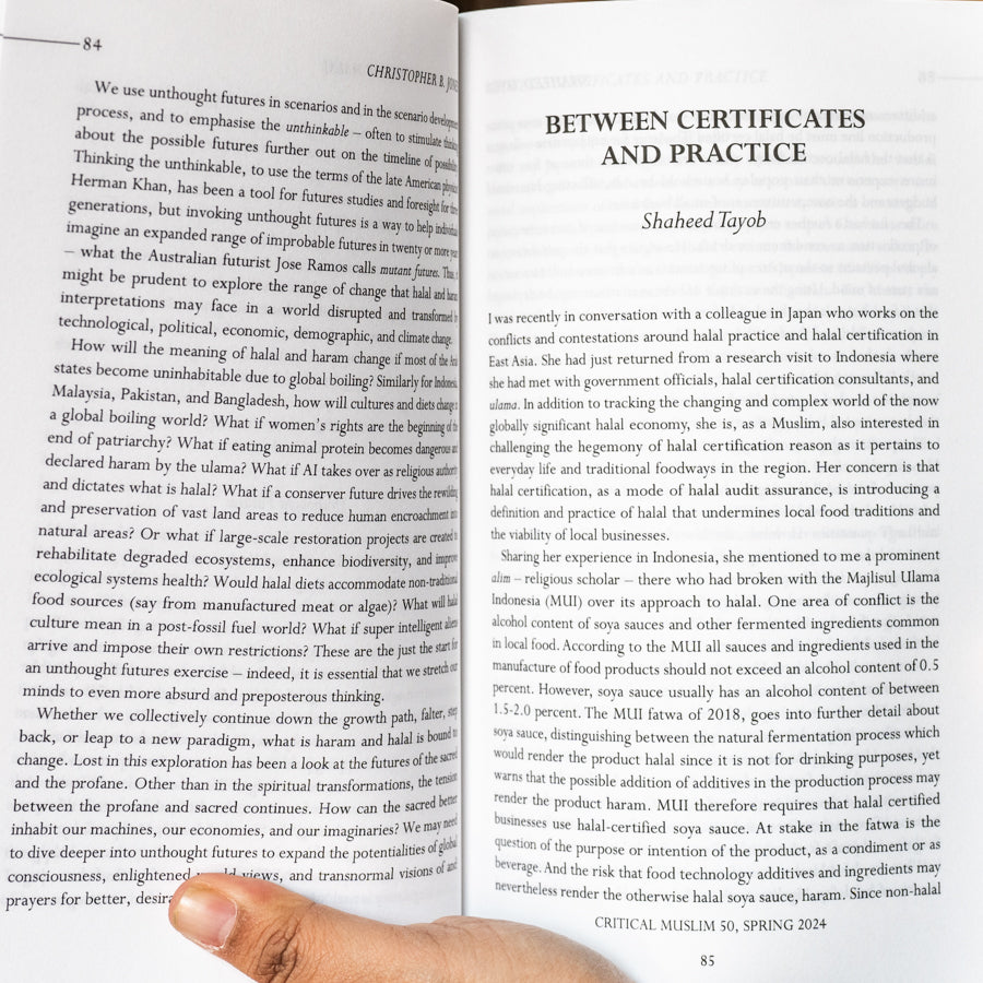 Critical Muslim 50: Halal、mySite、topwebapps