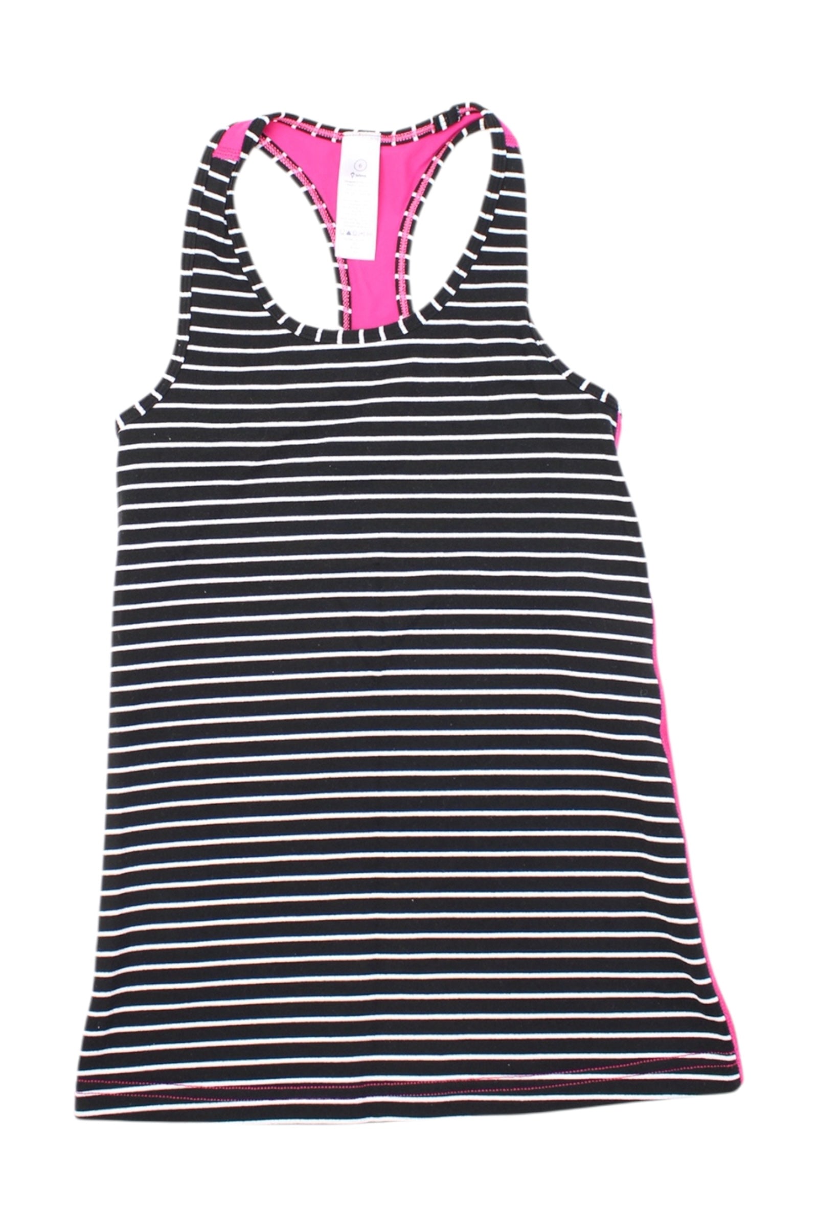 Ivivva Striped Racerback Tank Top - Size 6T、mySite、g9winljtr