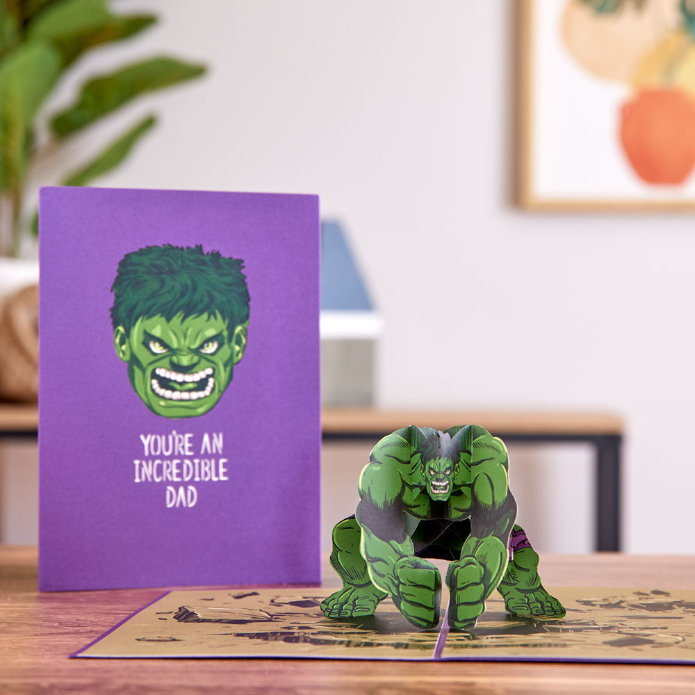 Marvel's Hulk: Incredible Dad Pop-Up Card、mySite、solidvoid