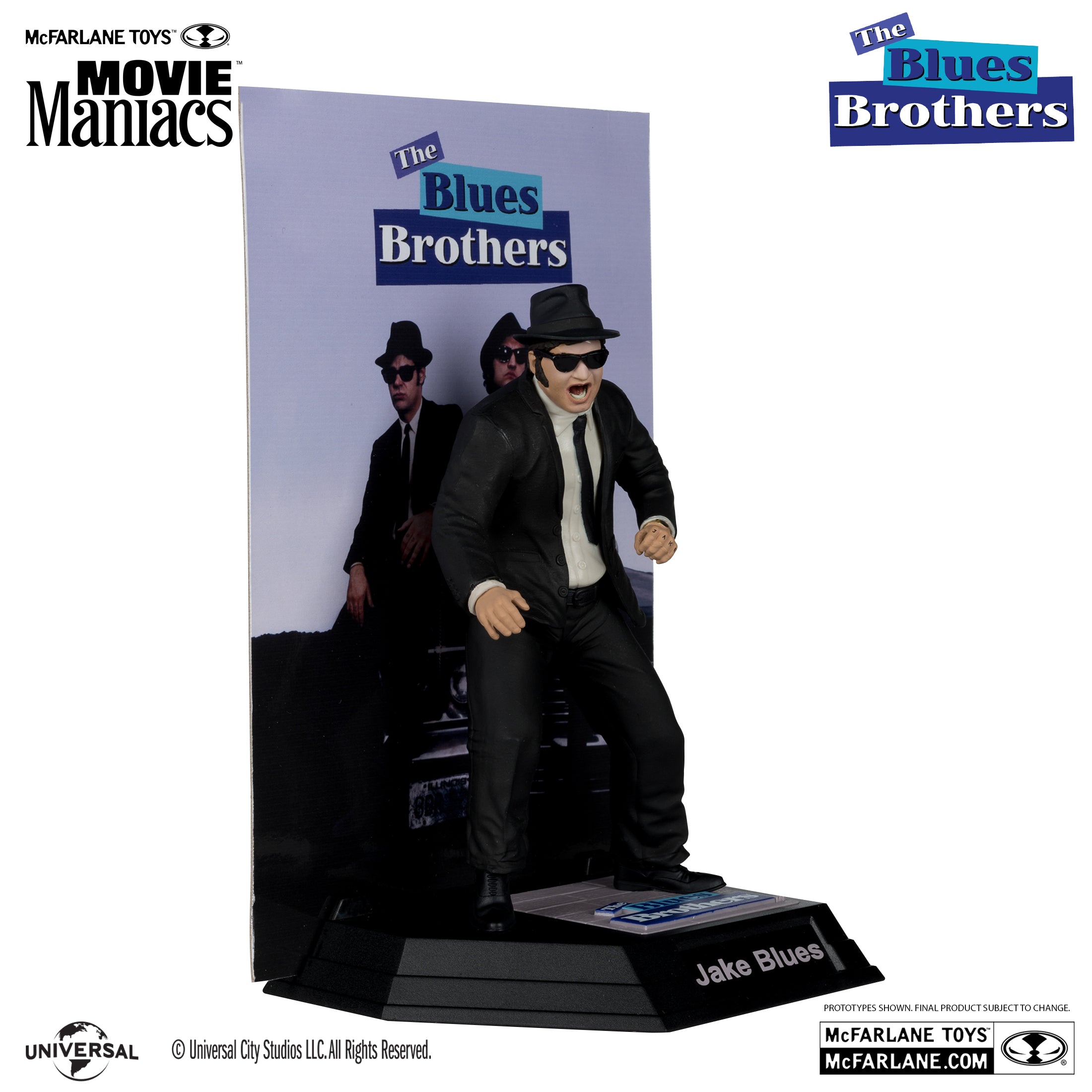 McFarlane Movie Maniacs Exclusive Gold Label Blues Brothers 2-Pack、mySite、hgirdovlk