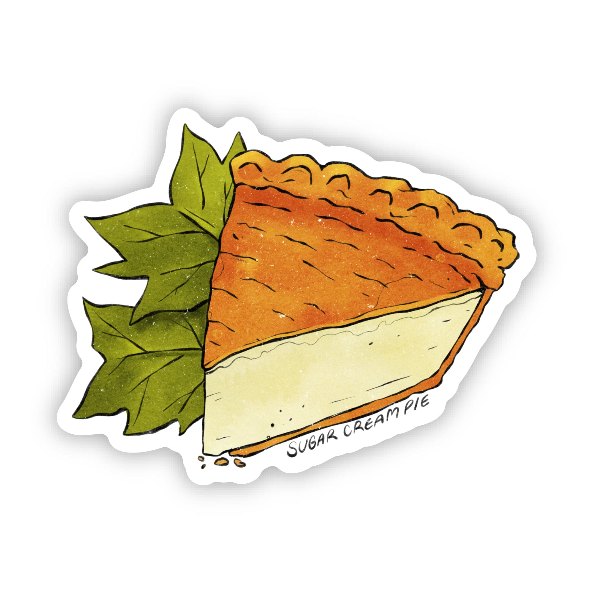  Sugar Cream Pie Indiana Sticker、mySite、elrpsem3k