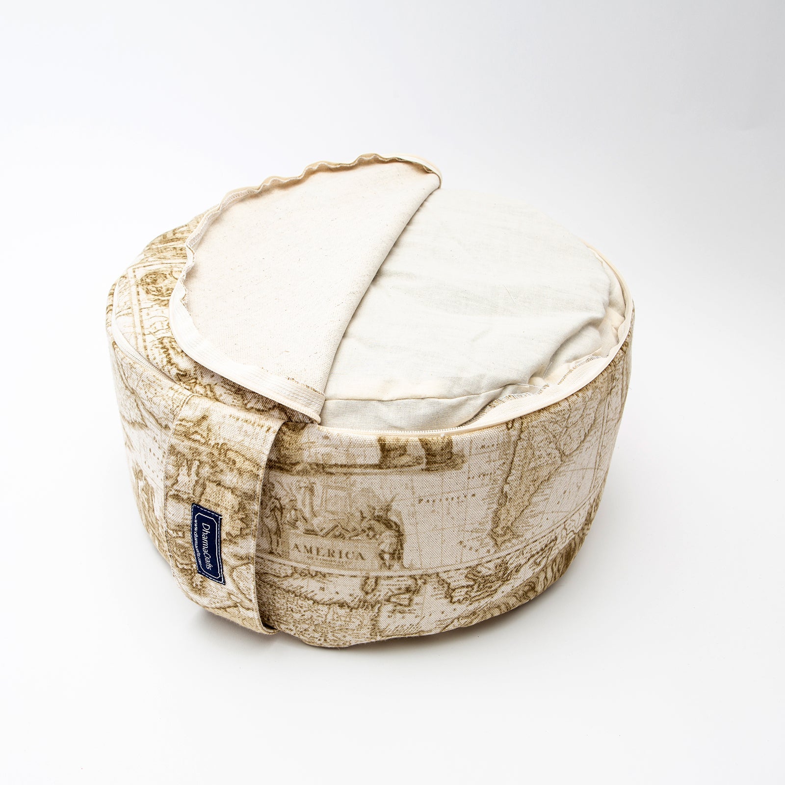 Expedition Sand Buckwheat Hull Zafu - COVER ONLY、mySite、topwebapps