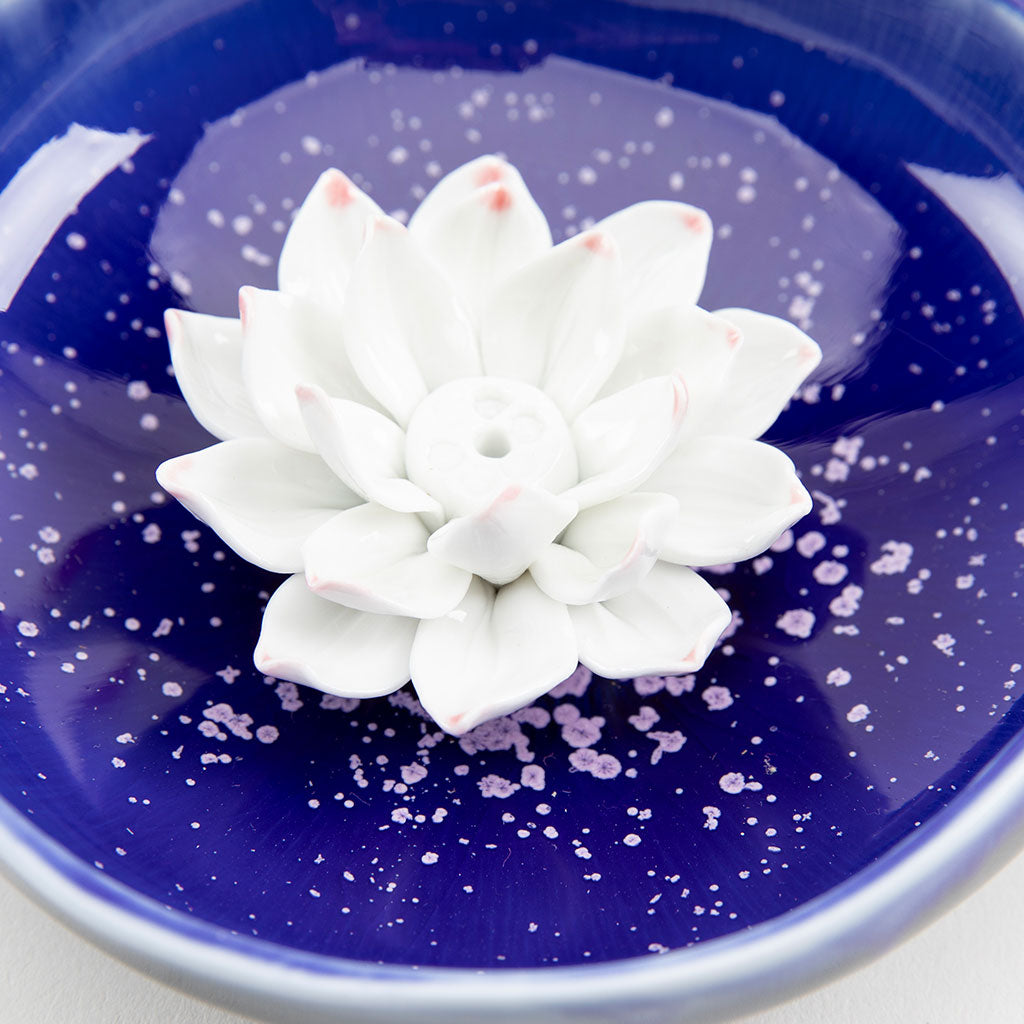 White Lotus Flower Incense Burner、mySite、topwebapps