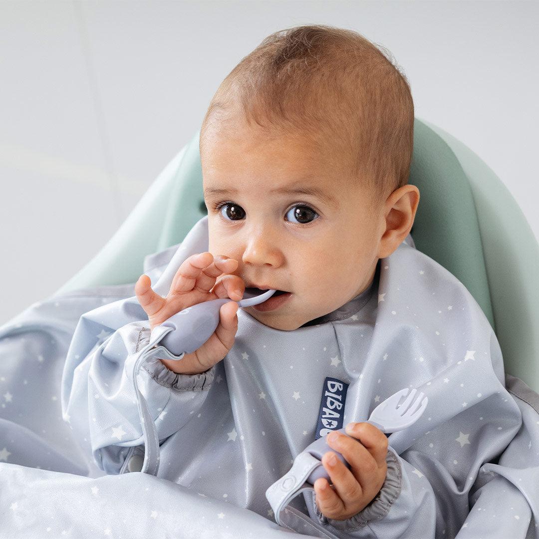  Bibado Handi No Drop Baby Cutlery - Mist、mySite、merchandisen