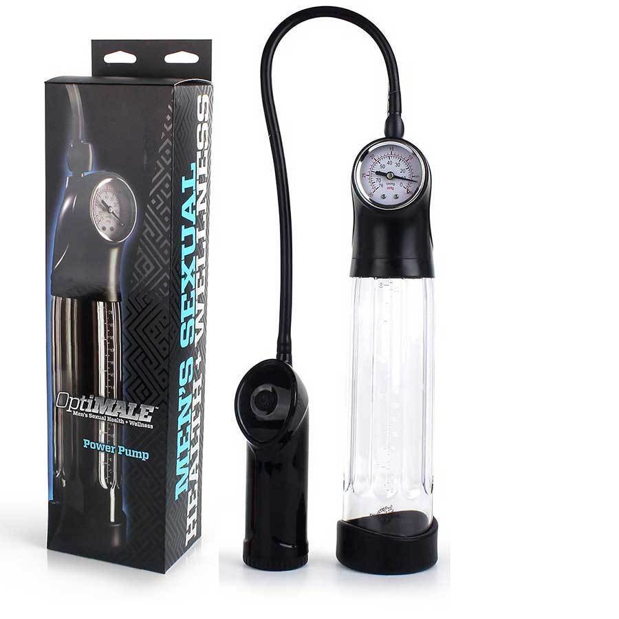 Electric Power Penis Pump with Air Gauge by Optimale、mySite、bottomscart