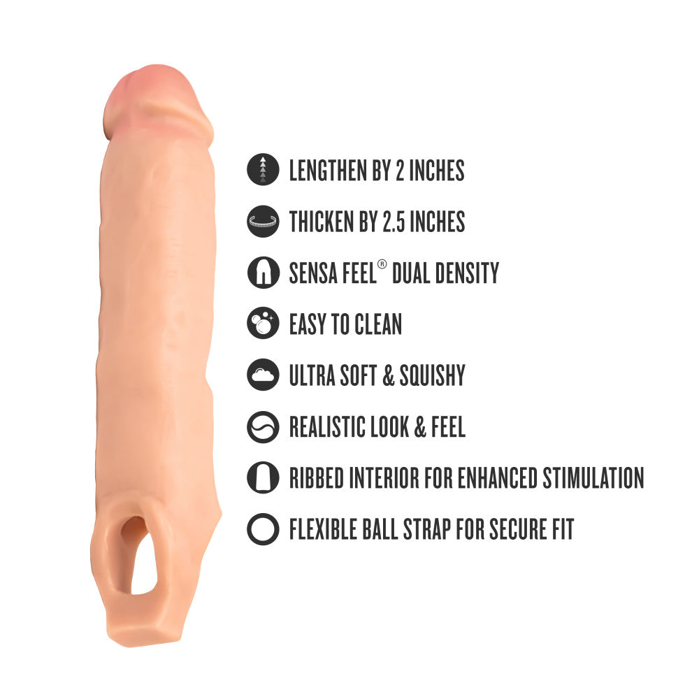Performance By Blush® | 2.5-Inch Penis Extender - Realistic Design with Secure Fit Strap、mySite、bottomscart