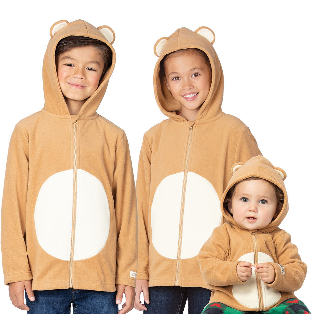 Children's Teddy Bear Hoodie Jacket、mySite、g9winljtr