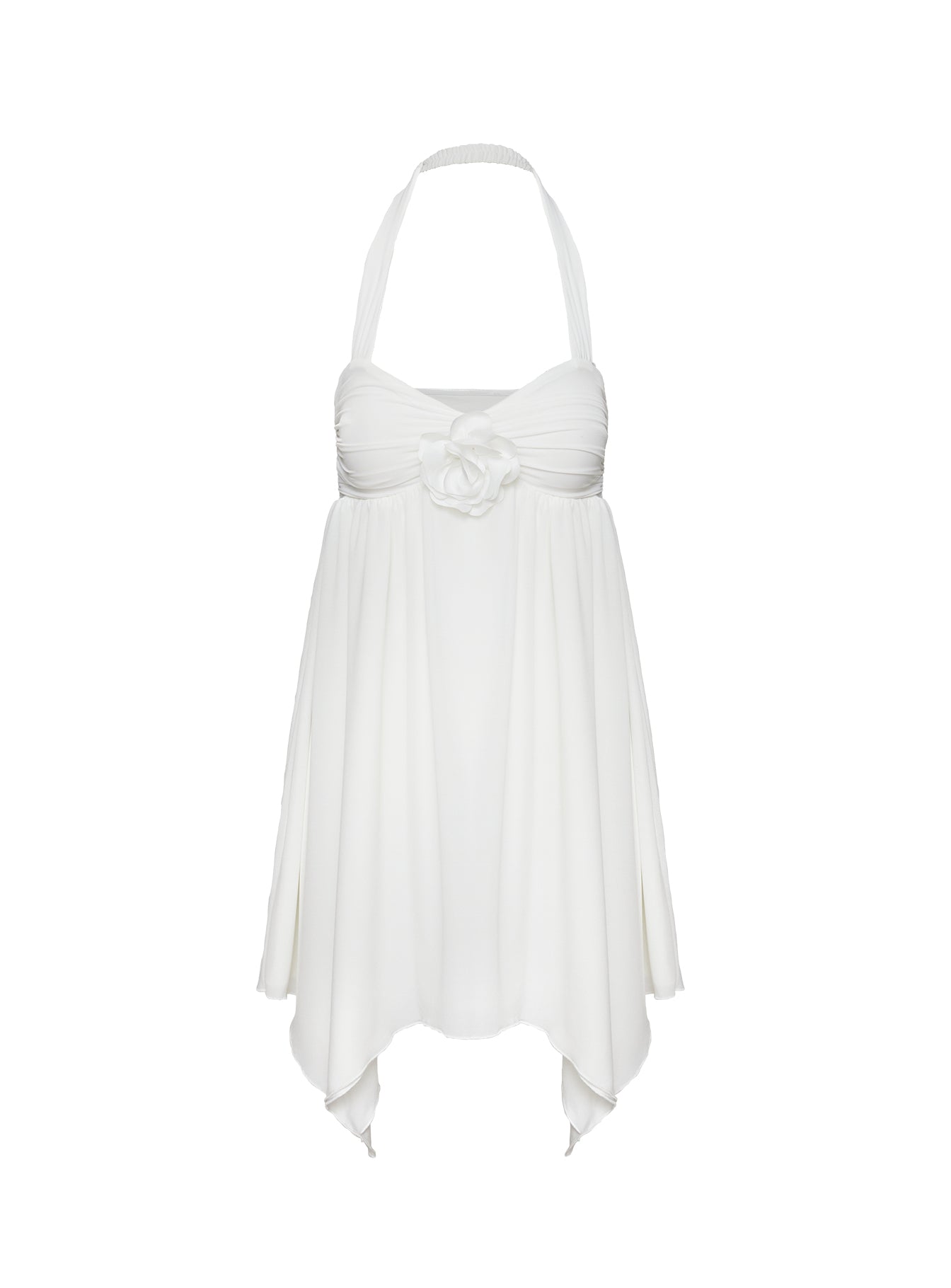 Rossly Mini Dress White、mySite、solidvoid