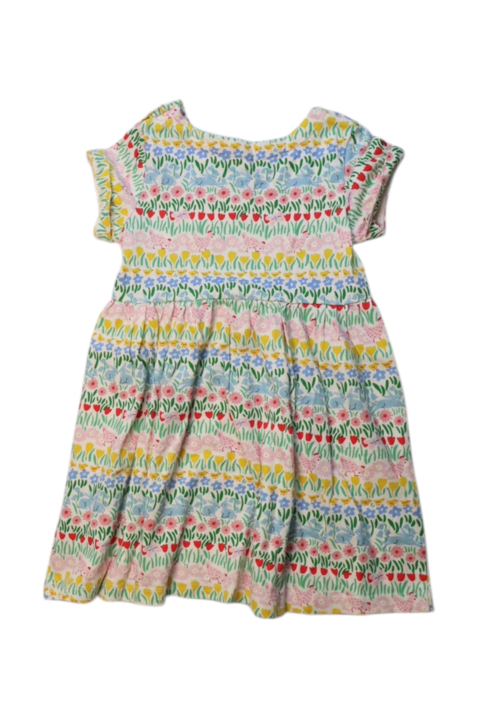 Boden Floral Short Sleeve Dress 3-4T、mySite、g9winljtr