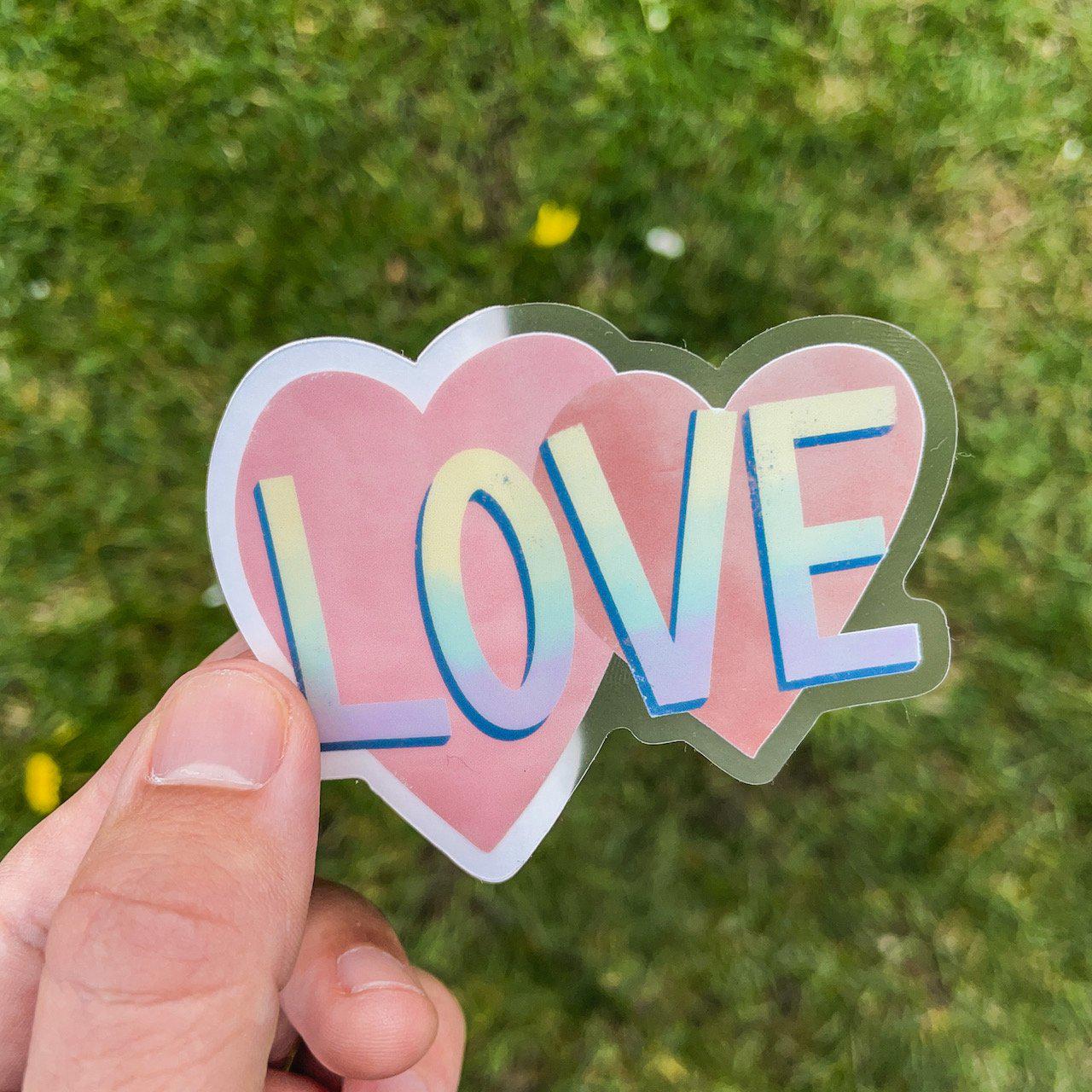  Love - Clear Sticker、mySite、elrpsem3k