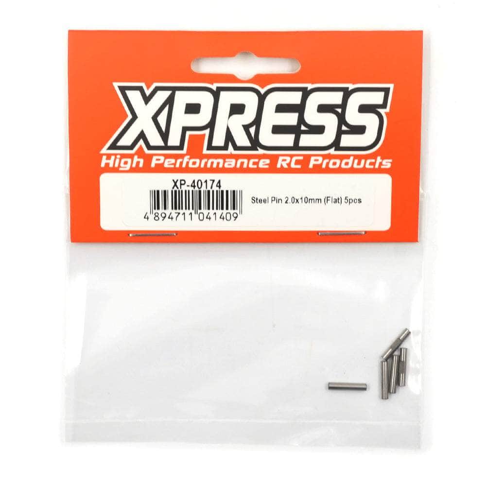  XP-40174, Steel Pin 2.0x10mm (Flat) 5pcs、mySite、merchandisen