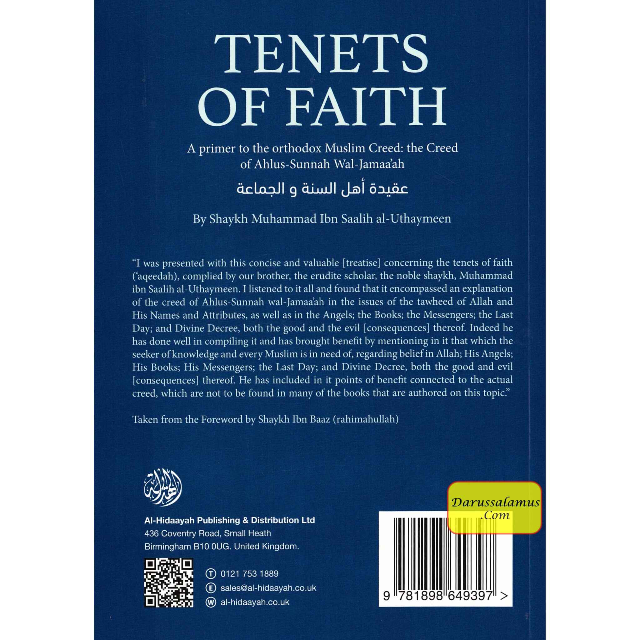 Tenets of Faith By Muhammad Ibn Saalih al-Utha、mySite、topwebapps