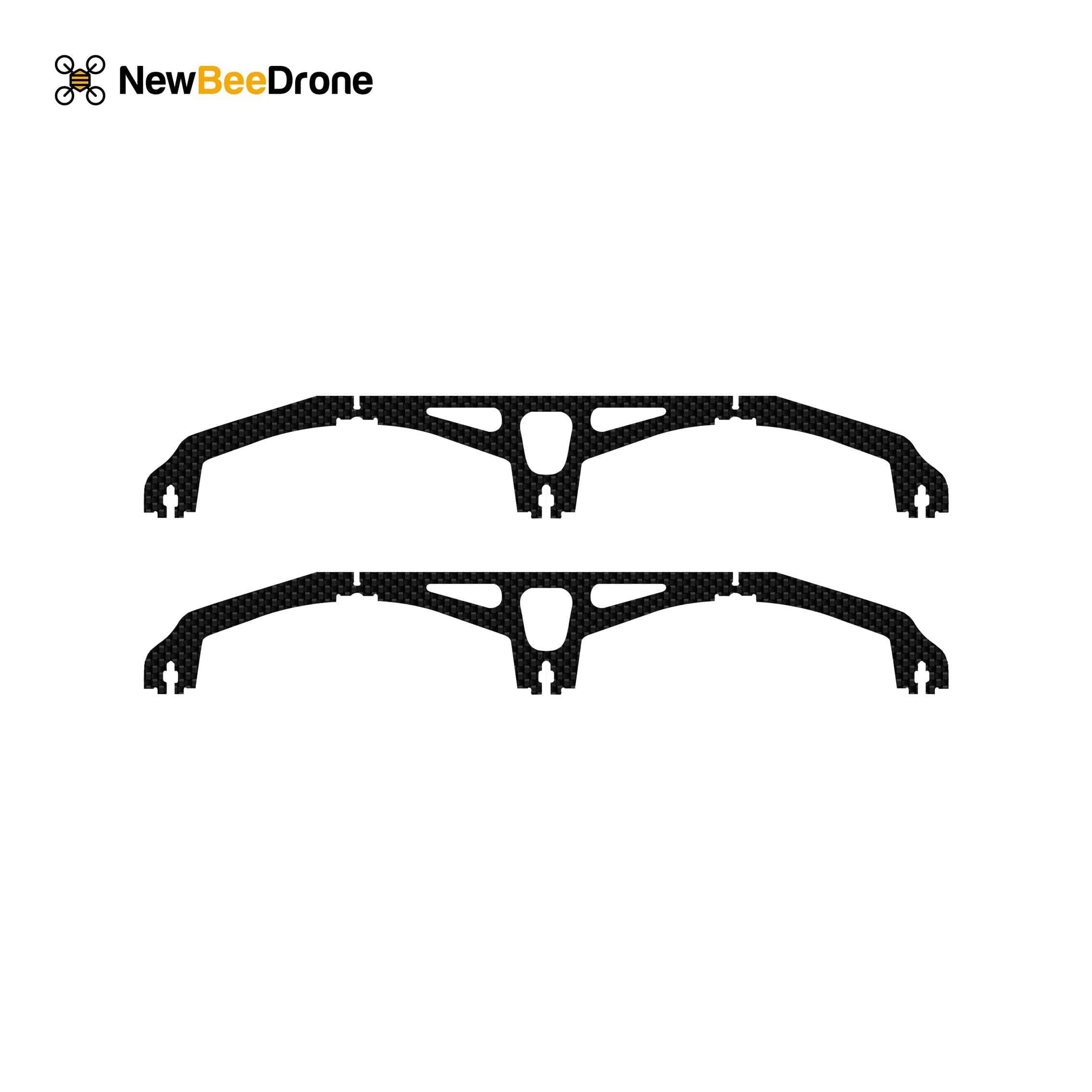  NewBeeDrone CinemAh Carbon Fiber Frame Replacement Parts - Main Plate, Side Plates, Motor Mounts, Etc.、mySite、merchandisen
