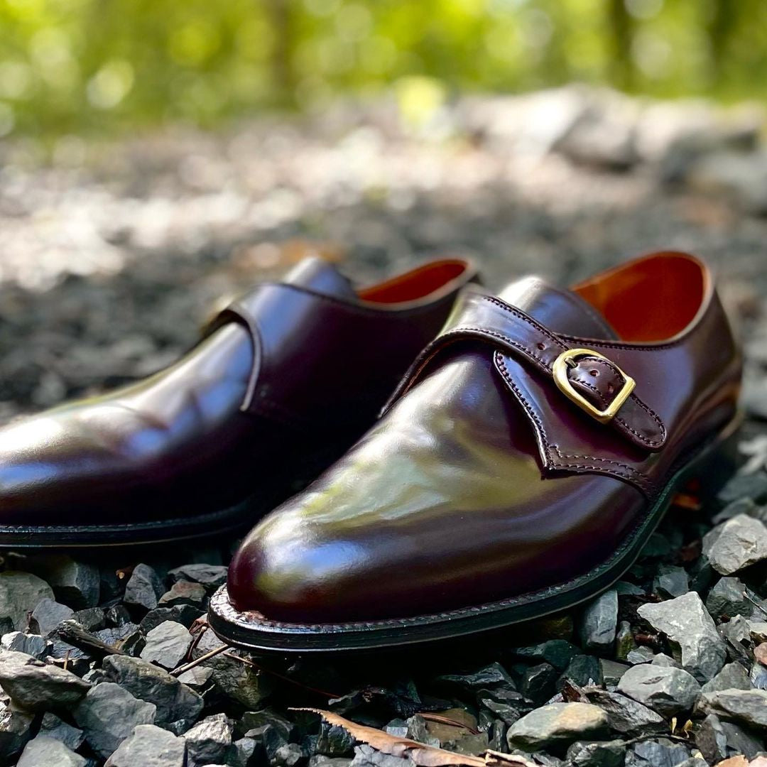  954 - Monk Strap Color 8 Shell Cordovan、mySite、preschool7hills