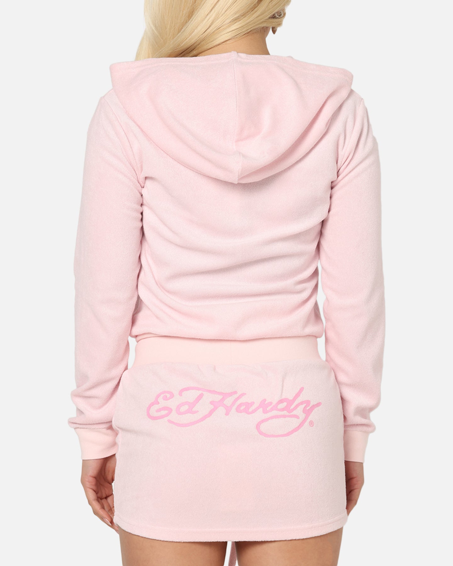 Ed Hardy Women's Lounge Hoodie Pink、mySite、zt4zffjzw