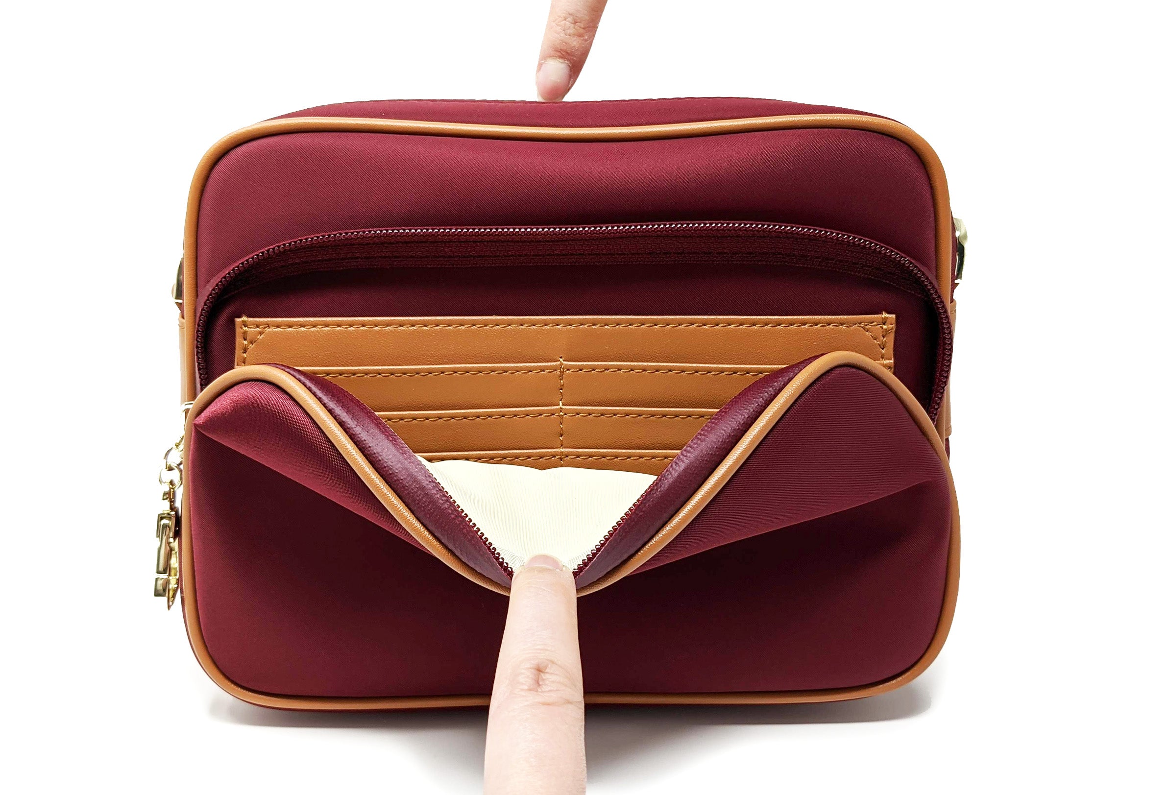 Crissy Full Crossbody with Locking Clasps Strap、mySite、garagedoors4me