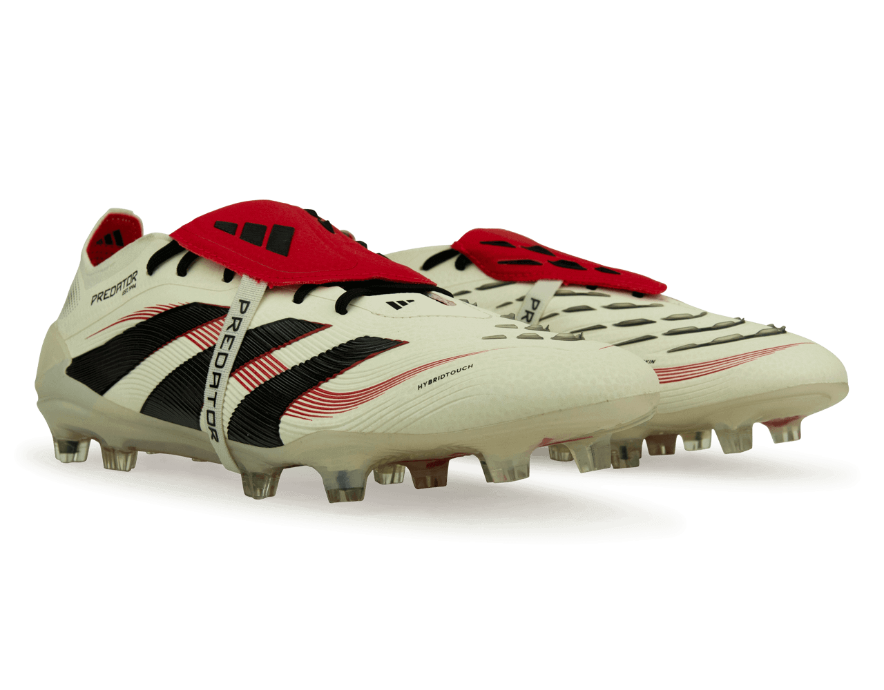 adidas Men's Predator Elite Foldover Tongue FG Off White/Core Black、mySite、noshort
