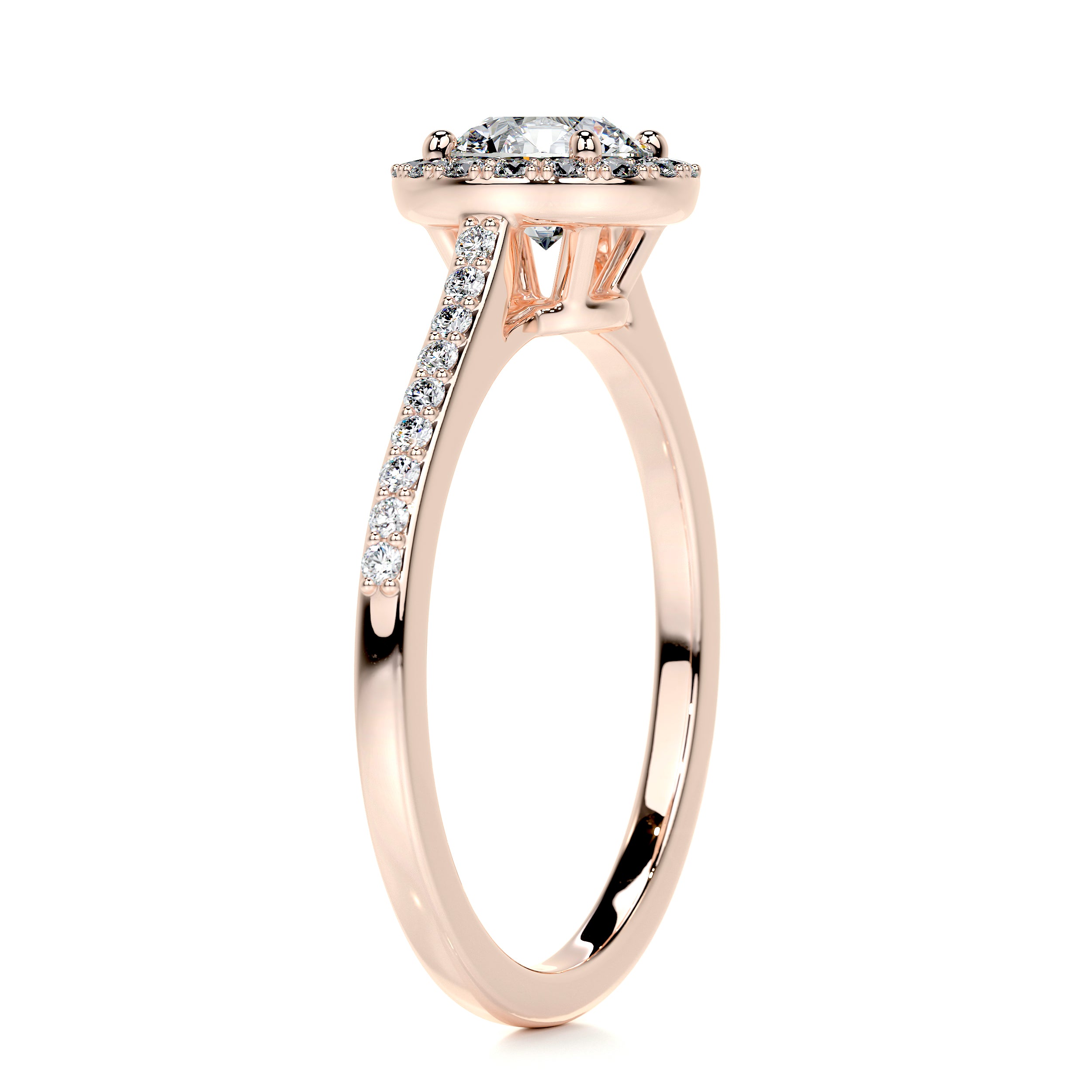 Layla Diamond Engagement Ring -14K Rose Gold、mySite、hinf8tx79
