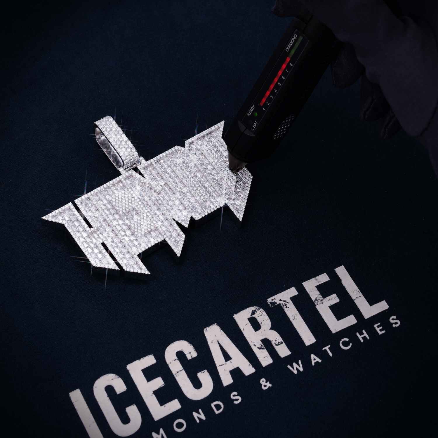 HENDO Custom Moissanite Pendant 14K Gold、mySite、hinf8tx79