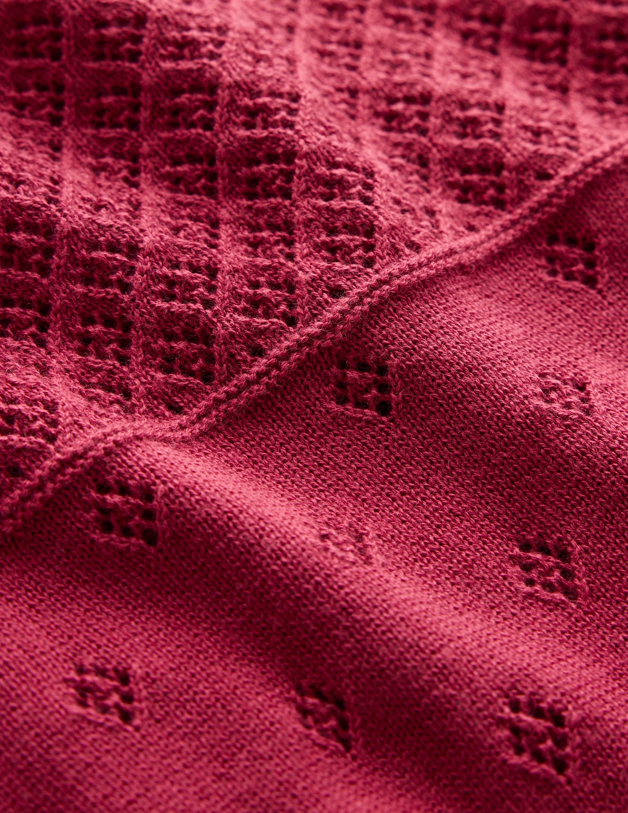  Rosalie Pointelle Sweater-Terracotta、mySite、ashleygrahame