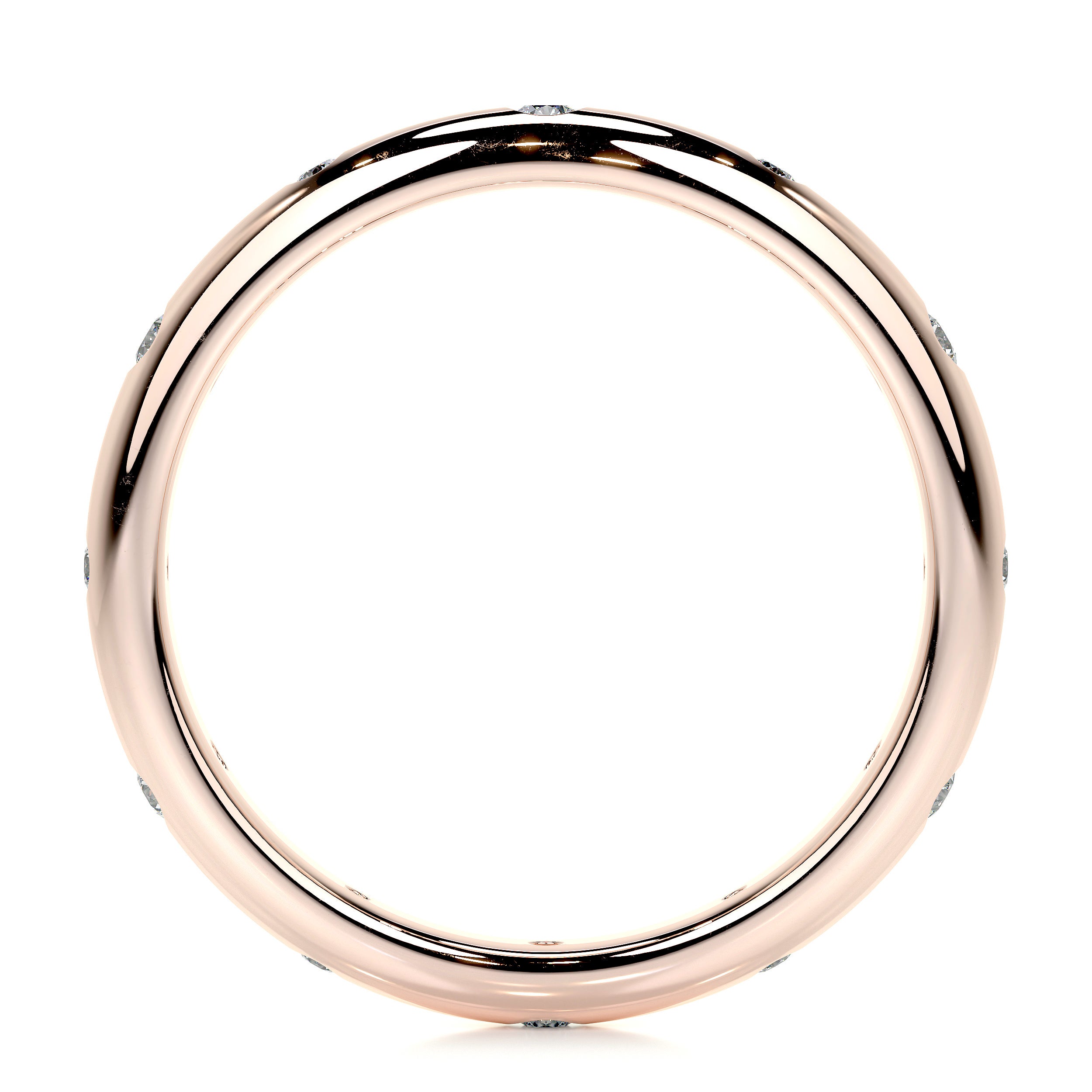Zara Lab Grown Diamond Wedding Ring (0.18 Carat) -14K Rose Gold、mySite、hinf8tx79