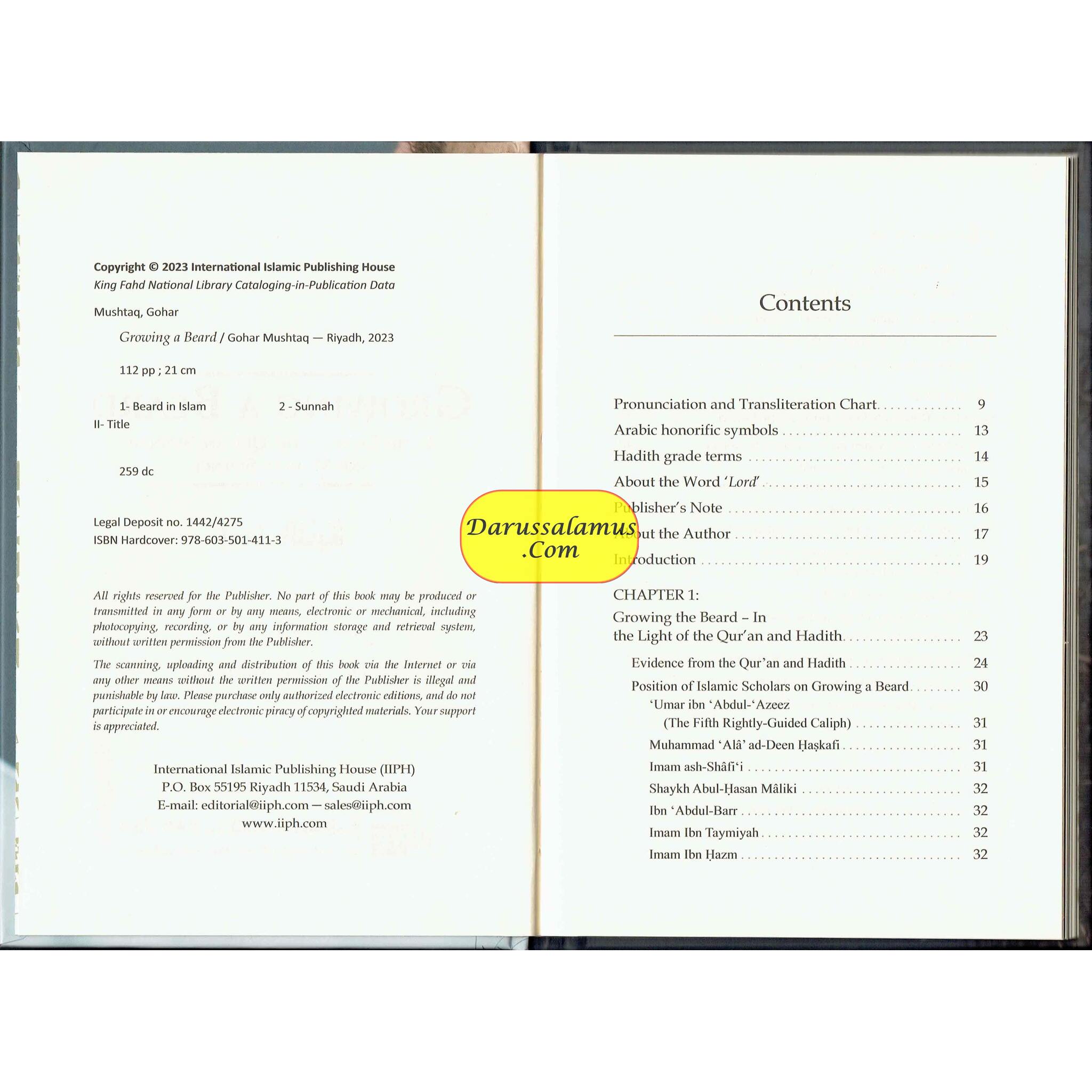 Growing a Beard (In The Light of Qur'an,Sunnah And Modern Science) By Dr. Gohar Mushtaq (Hardcover)、mySite、topwebapps