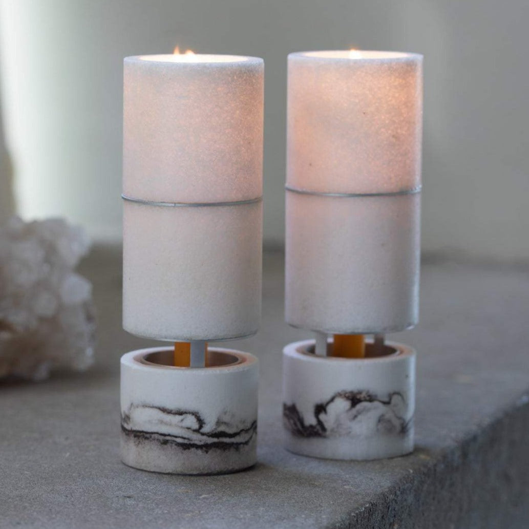 Orra Candle Holders by SaltwareDesign - Silver、mySite、topwebapps